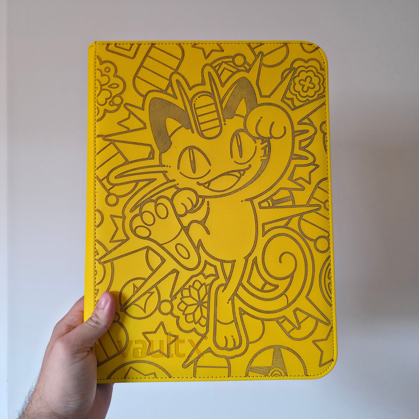 Meowth Binder - Yellow VaultX