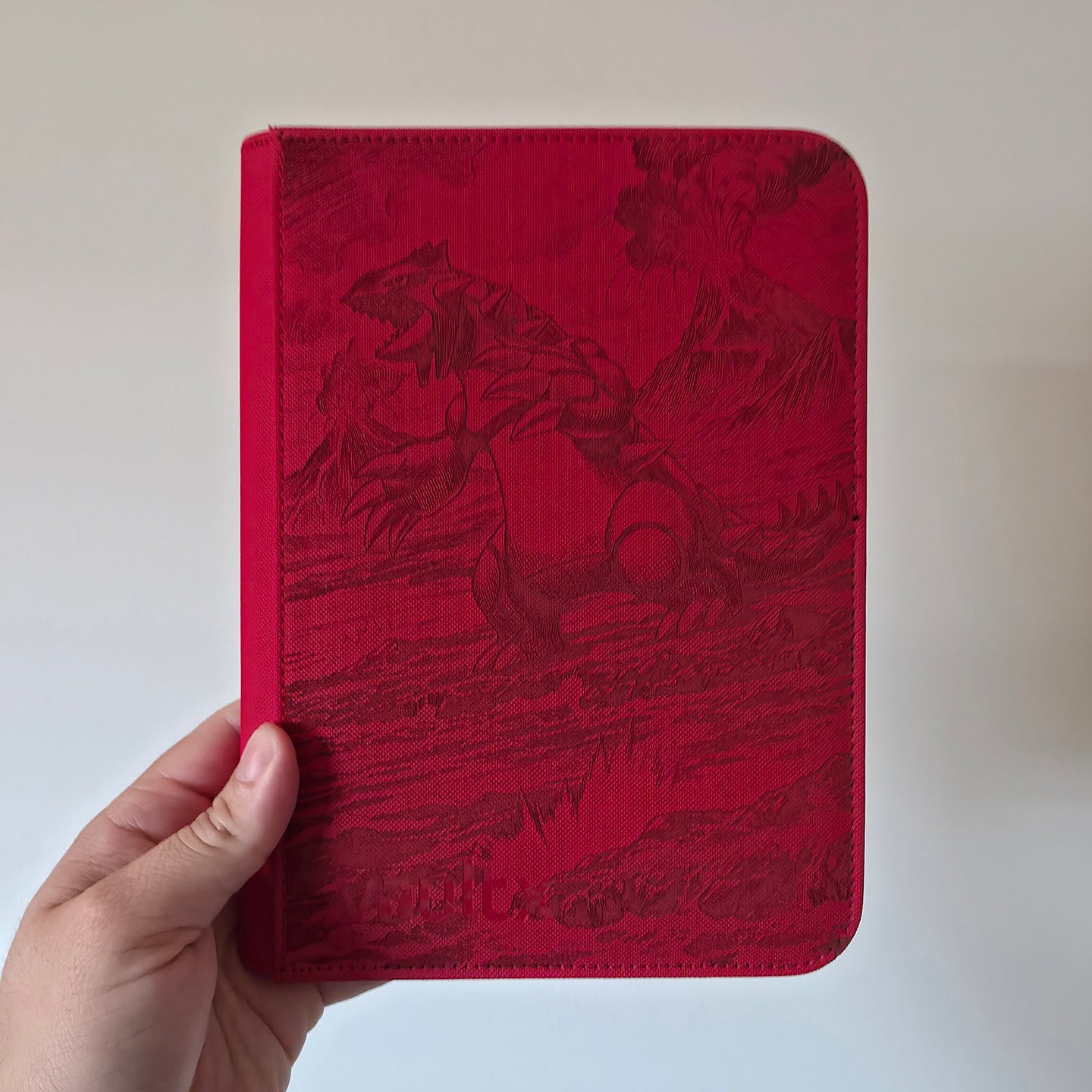 Groudon Binder - Red VaultX