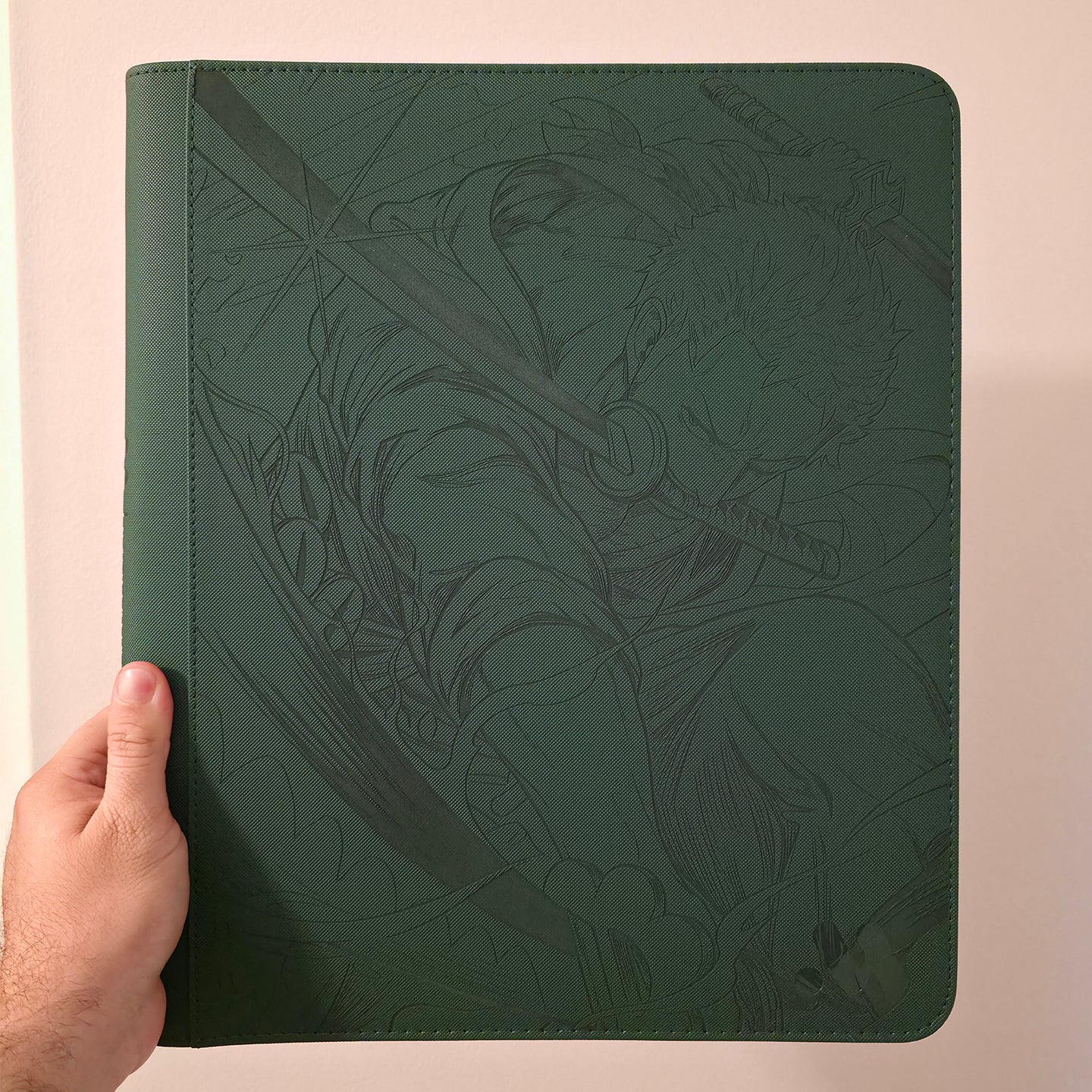 Zoro - Green 9 Pocket Top Loader Binder