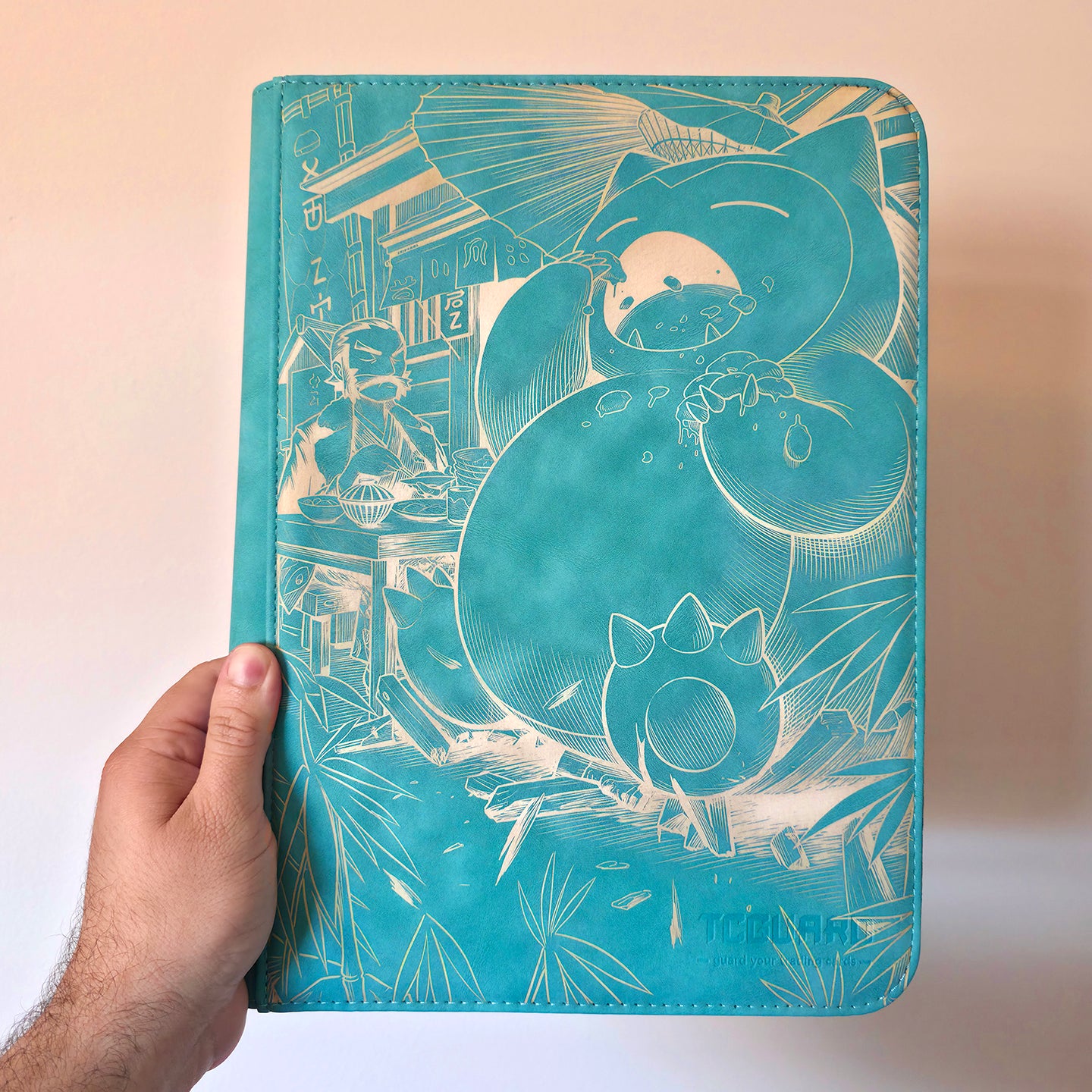 Snorlax Eating - Teal TCGuard