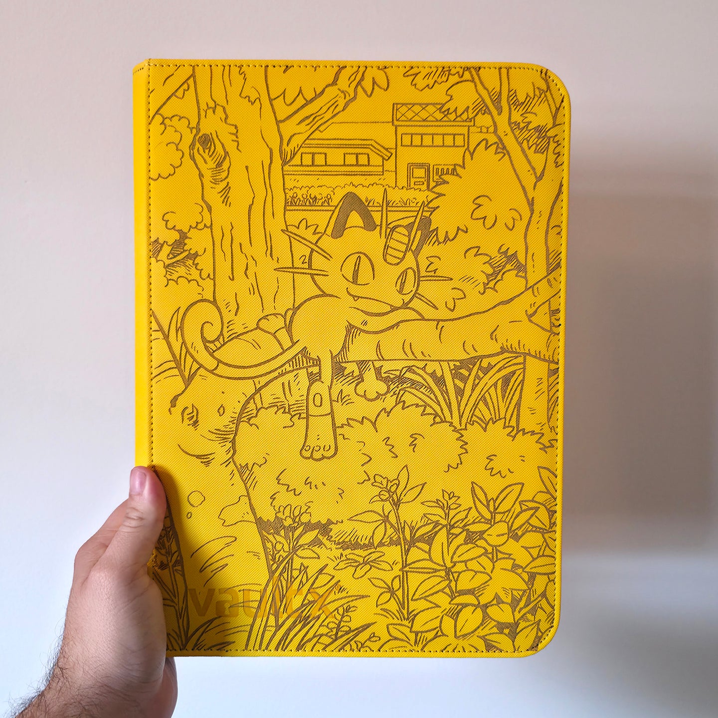 Meowth Town Binder - Yellow VaultX