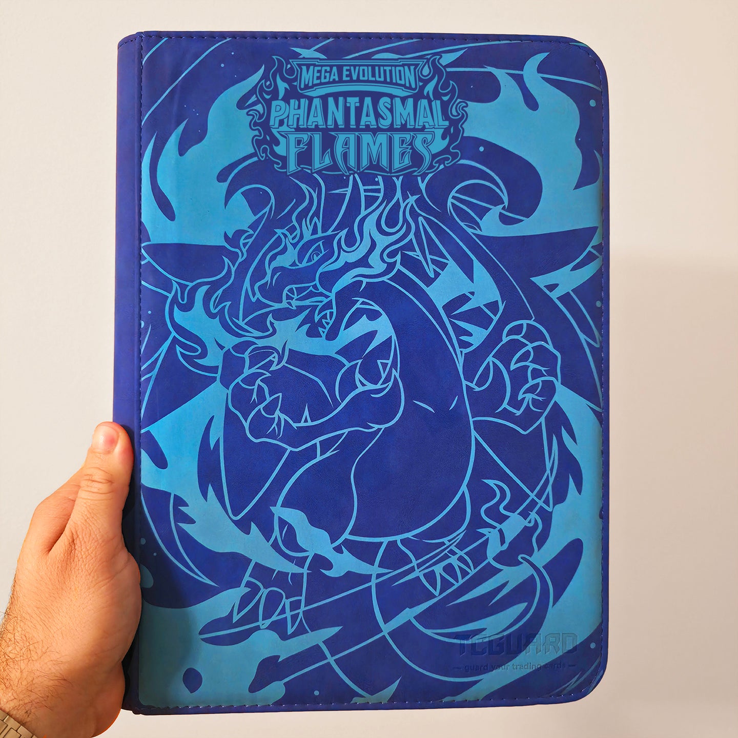 M Phantasmal Zard Phantasmal Flames Logo - Blue TCGuard