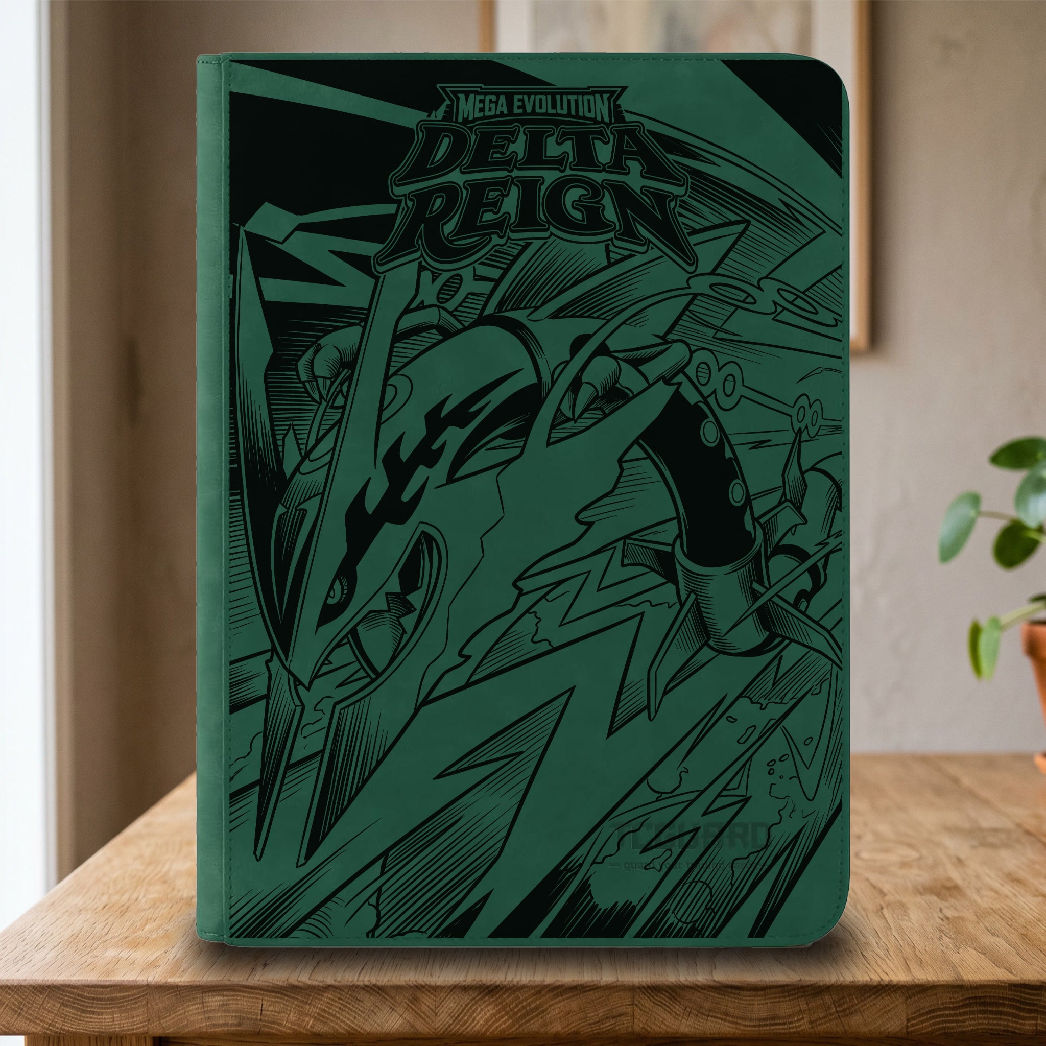 Delta M Rayquaza Delta Reign Logo - Green TCGuard