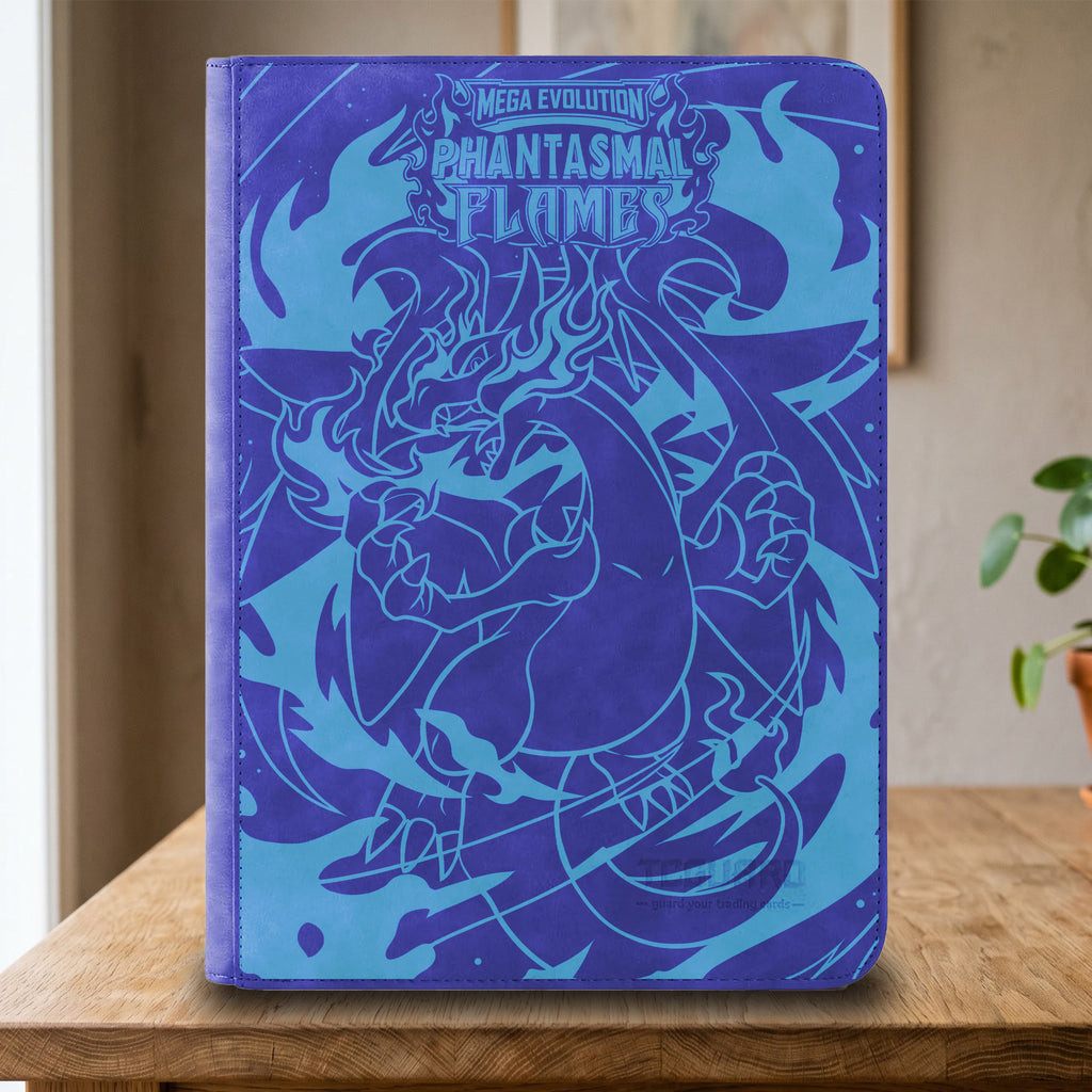 M Phantasmal Zard Phantasmal Flames Logo - Blue TCGuard